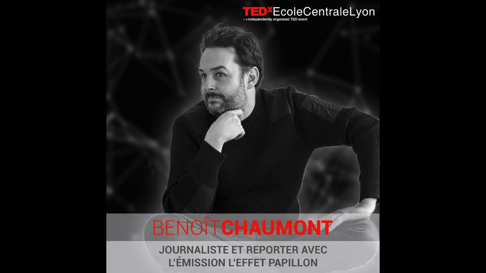 Benoît Chaumont -  journaliste et reporter - TEDx 2019