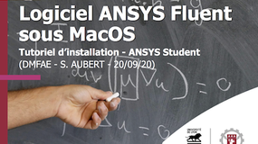 Tutoriel d'installation du logiciel ANSYS Fluent sous MacOS - ANSYS Student