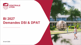 BI 2027 - Demandes DSI & DPAT