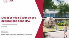 Dépôt et mise à jour de ses publications dans HAL [webinaire]