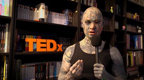 Sylvain Hélaine - L’homme le plus tatoué de France - TEDx 2021