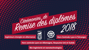 Cérémonie de remise des diplômes d'ingénieur de l’École Centrale de Lyon 2018 - Amphi 2 - Partie 1