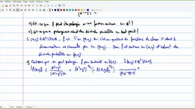 S5 MTH tc4 2020-2021 - Maths adaptées I : analyse/algèbre. Analyse, TD4. Exercice 1
