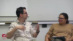 Discussion entre Antonio Xerxenesky et les élèves Centraliens