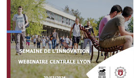 Webinaire Innovation Centrale Lyon