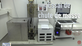 LTDS : Essai de chute de masse  